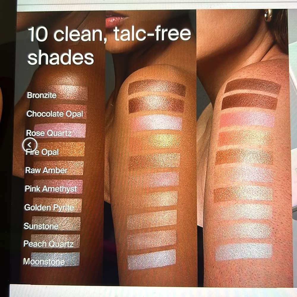 Haus Labs By Lady Gaga Gold and Cream Shimmer Highlighter color Sunstone - Picture 5 of 9